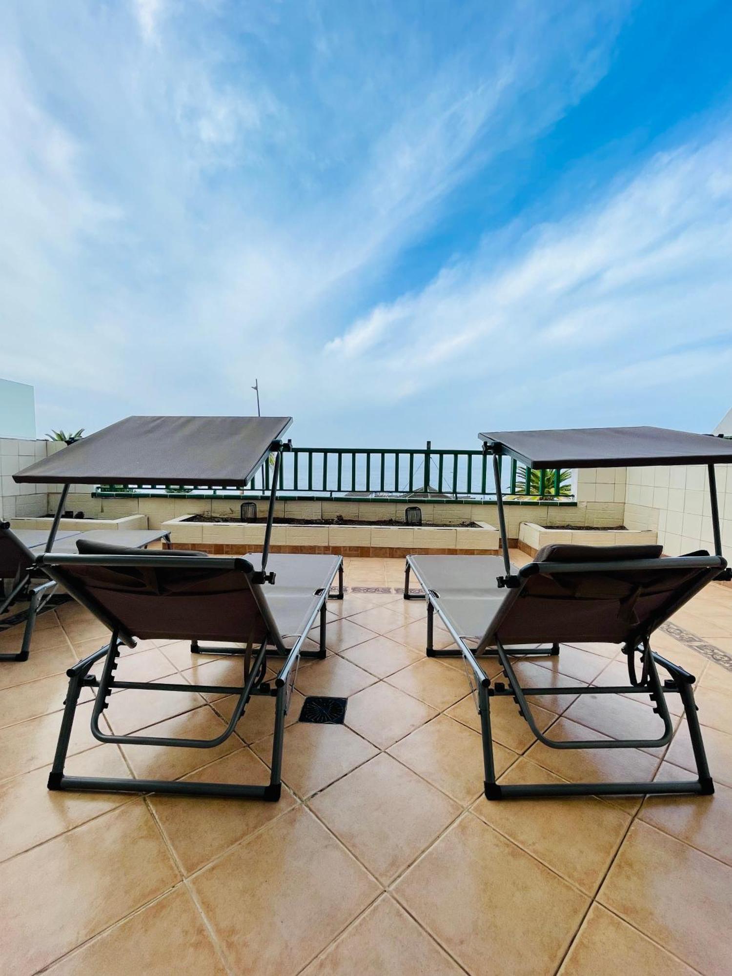 Апартаменты 1St Line Sea View - Plaza Пуэрто-де-Сантьяго Экстерьер фото